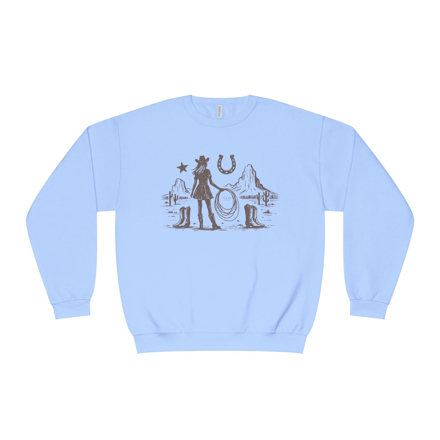 Vintage Cowgirl JERZEES 562MR Crewneck Sweatshirt