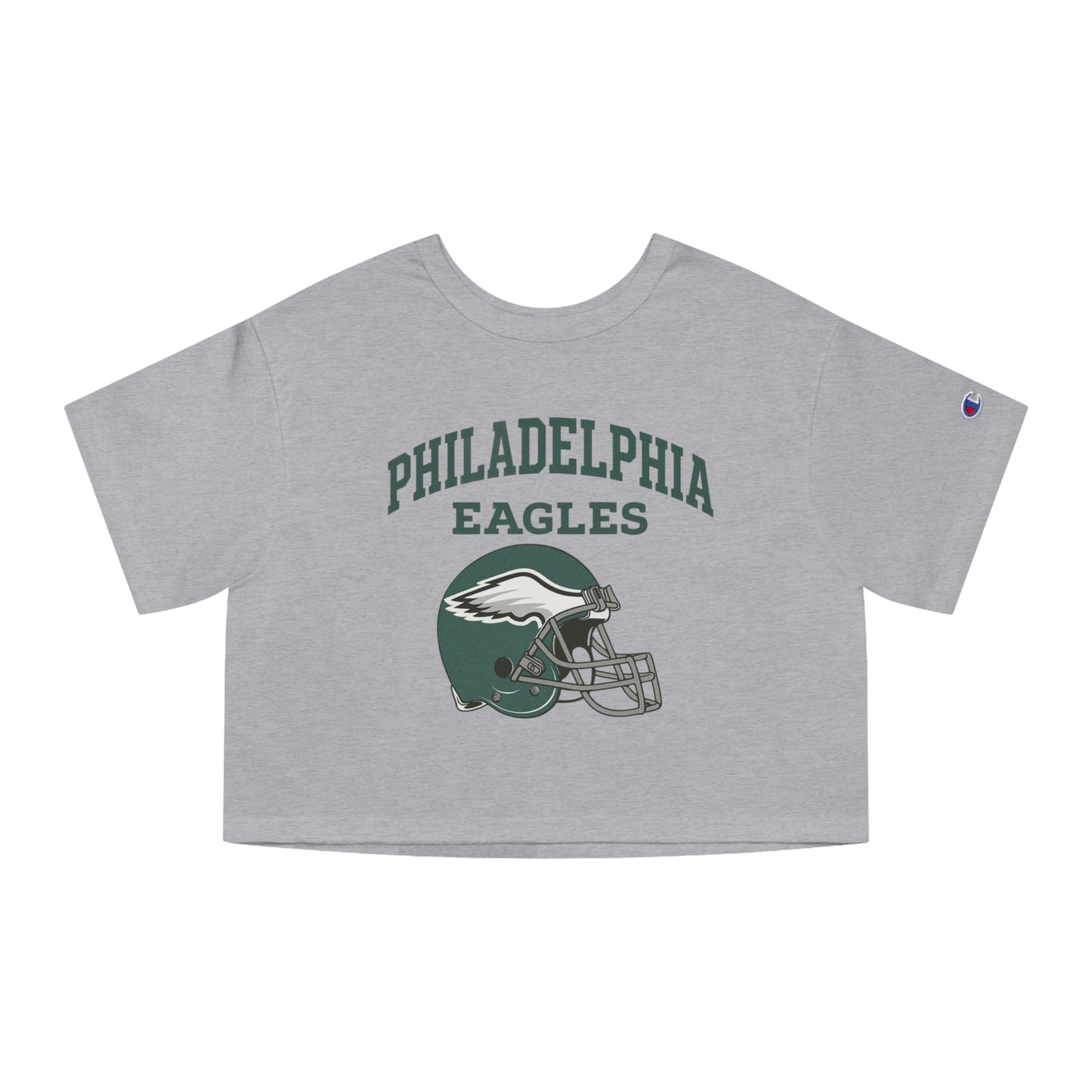 Champion T453W Philadelphia Eagles Women's Crop Top T-Shirt