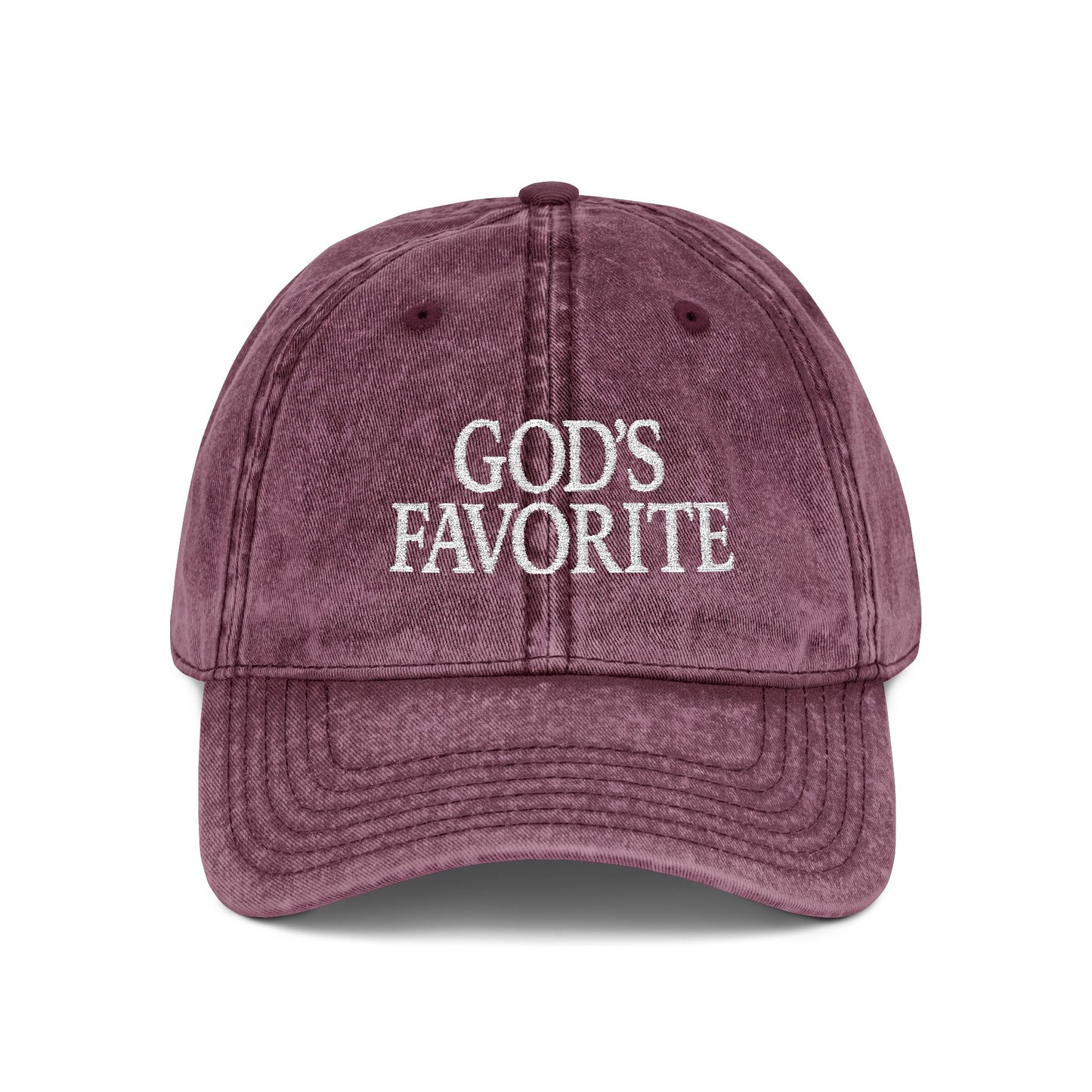 God's Favorite Vintage Embroidered Otto 18-1248 Baseball Hat