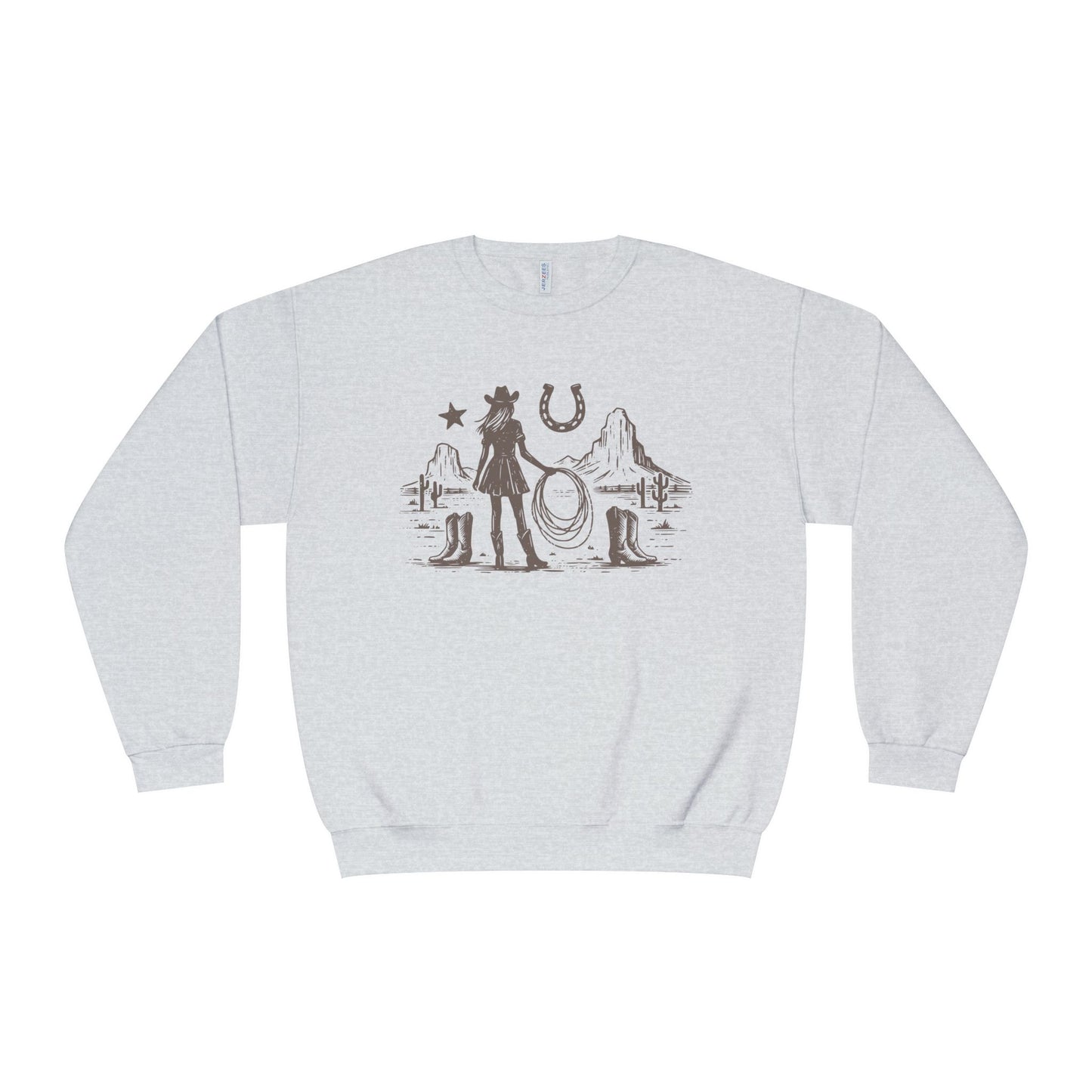 Vintage Cowgirl JERZEES 562MR Crewneck Sweatshirt