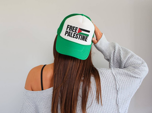 free palestine trucker cap