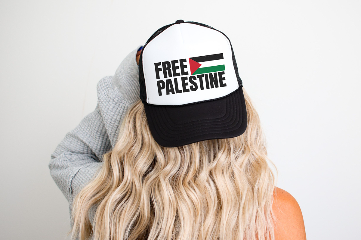 Free Palestine Trucker Cap