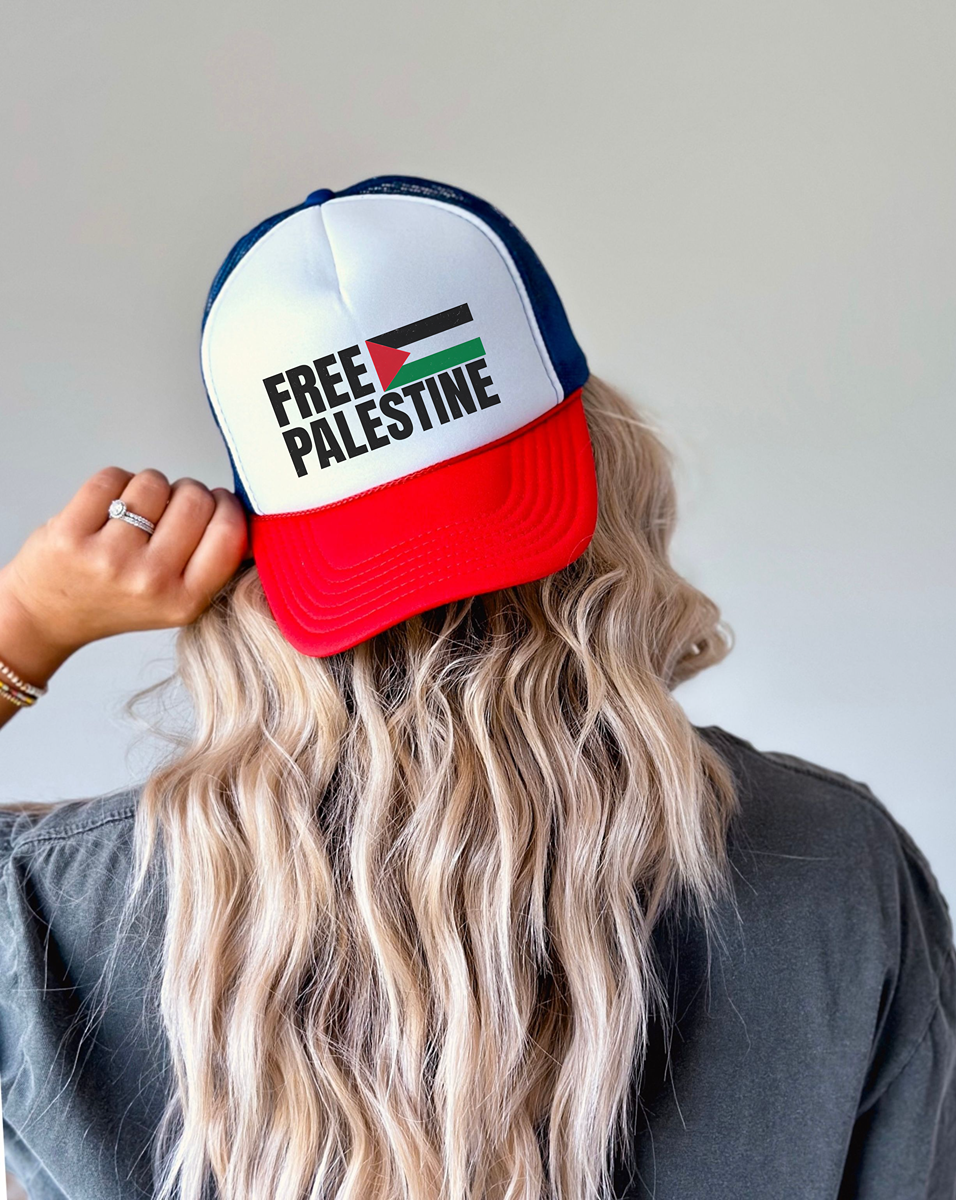 Free Palestine Trucker Cap