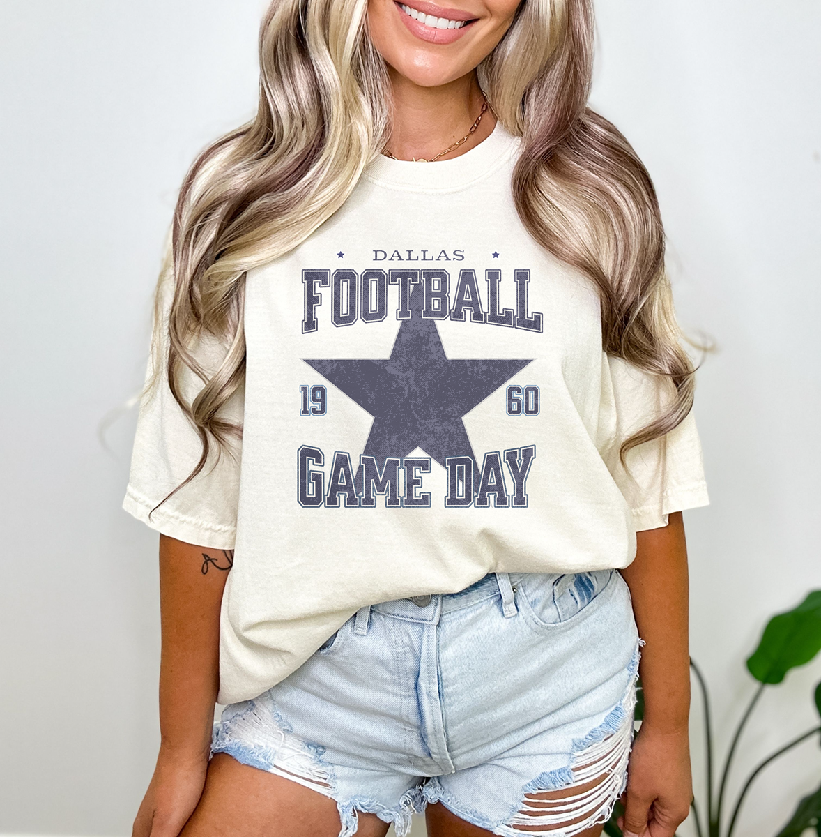 Comfort Colors Dallas Football Game Day Unisex T-shirt