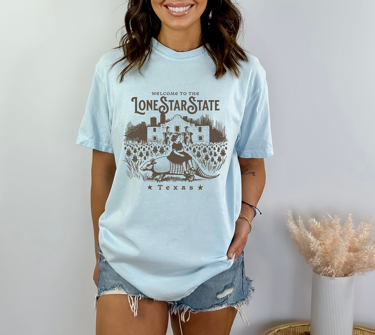 Comfort Colors 1717 Lone Star State Texas T-Shirt