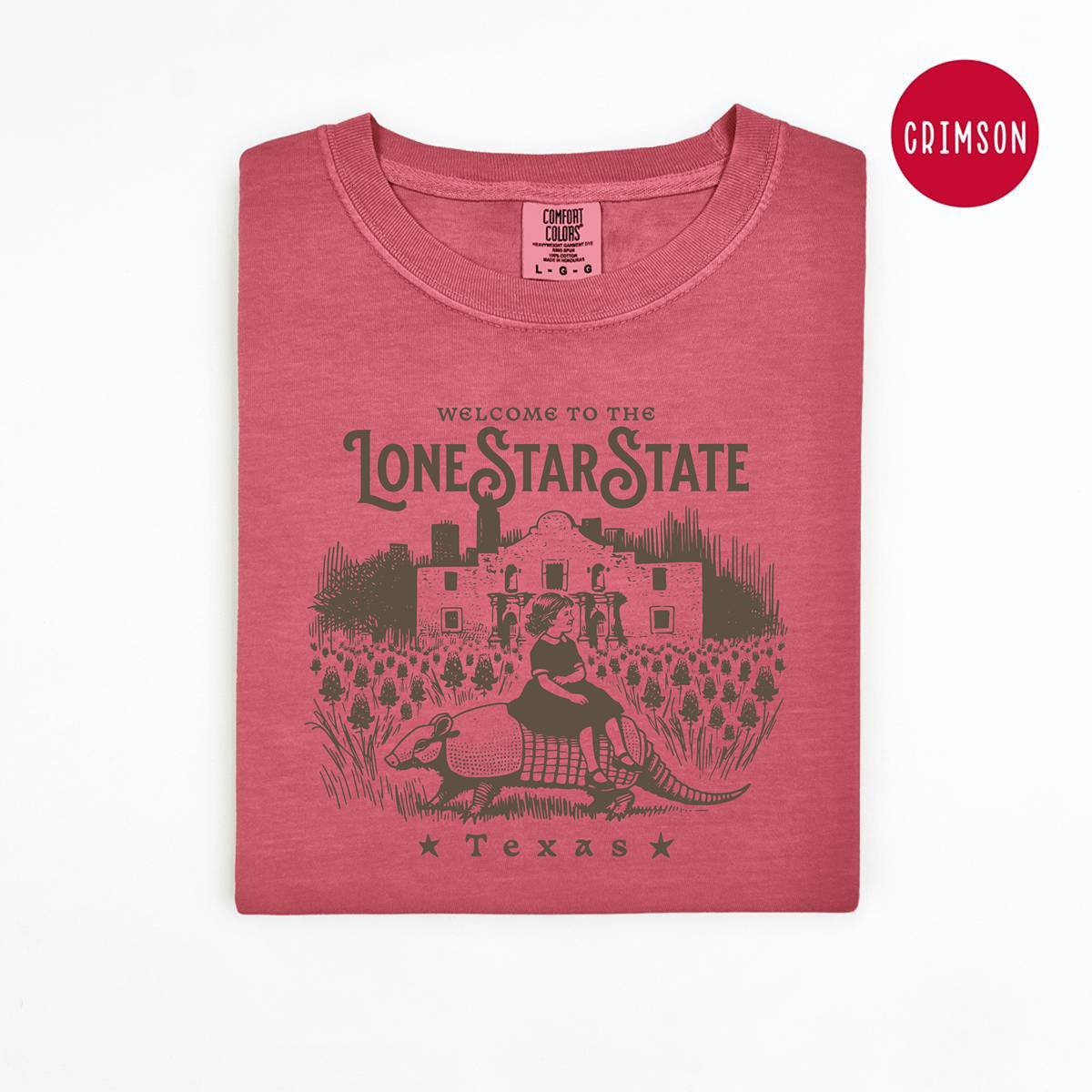 Comfort Colors 1717 Lone Star State Texas T-Shirt