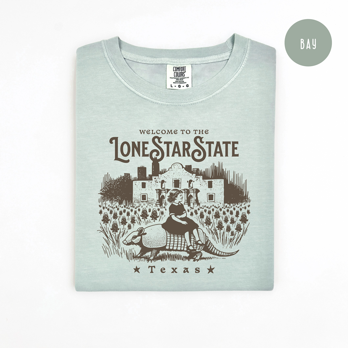 Comfort Colors 1717 Lone Star State Texas T-Shirt