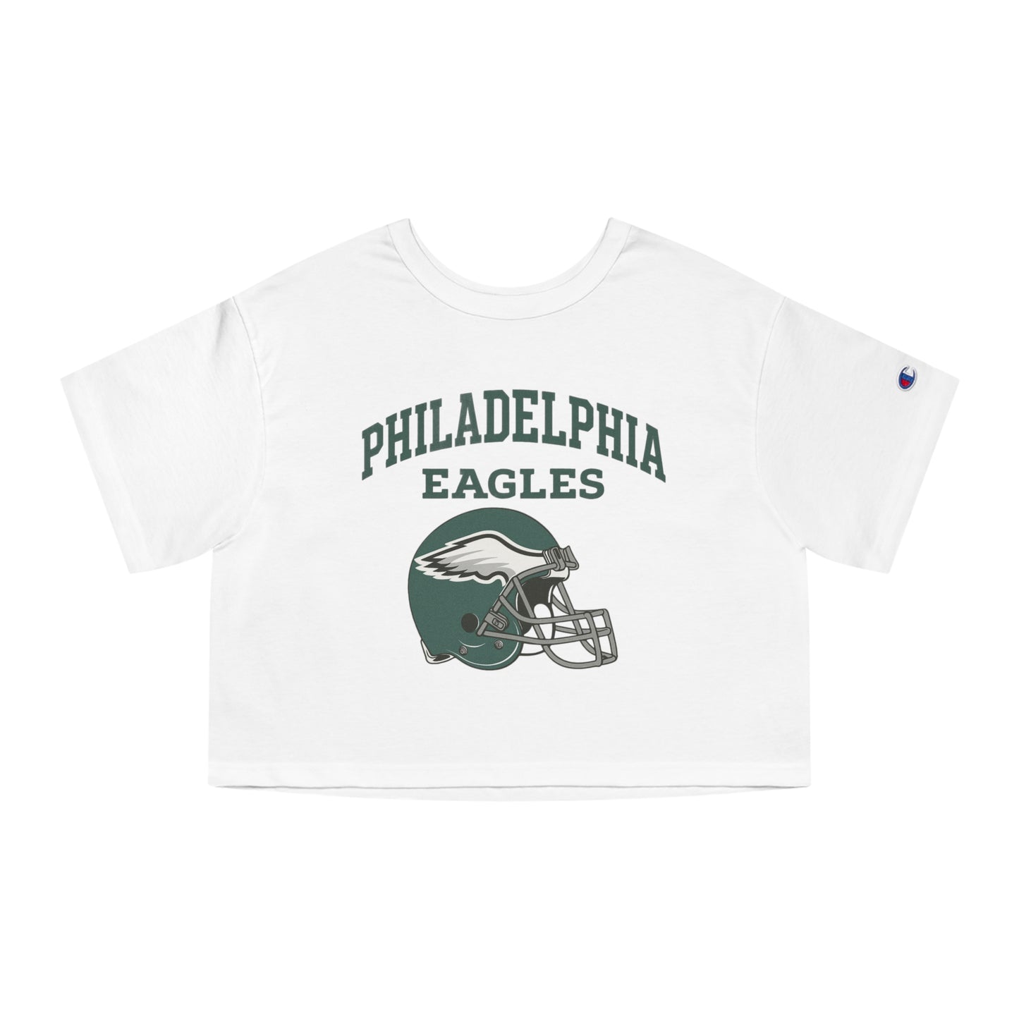 Champion T453W Philadelphia Eagles Women's Crop Top T-Shirt