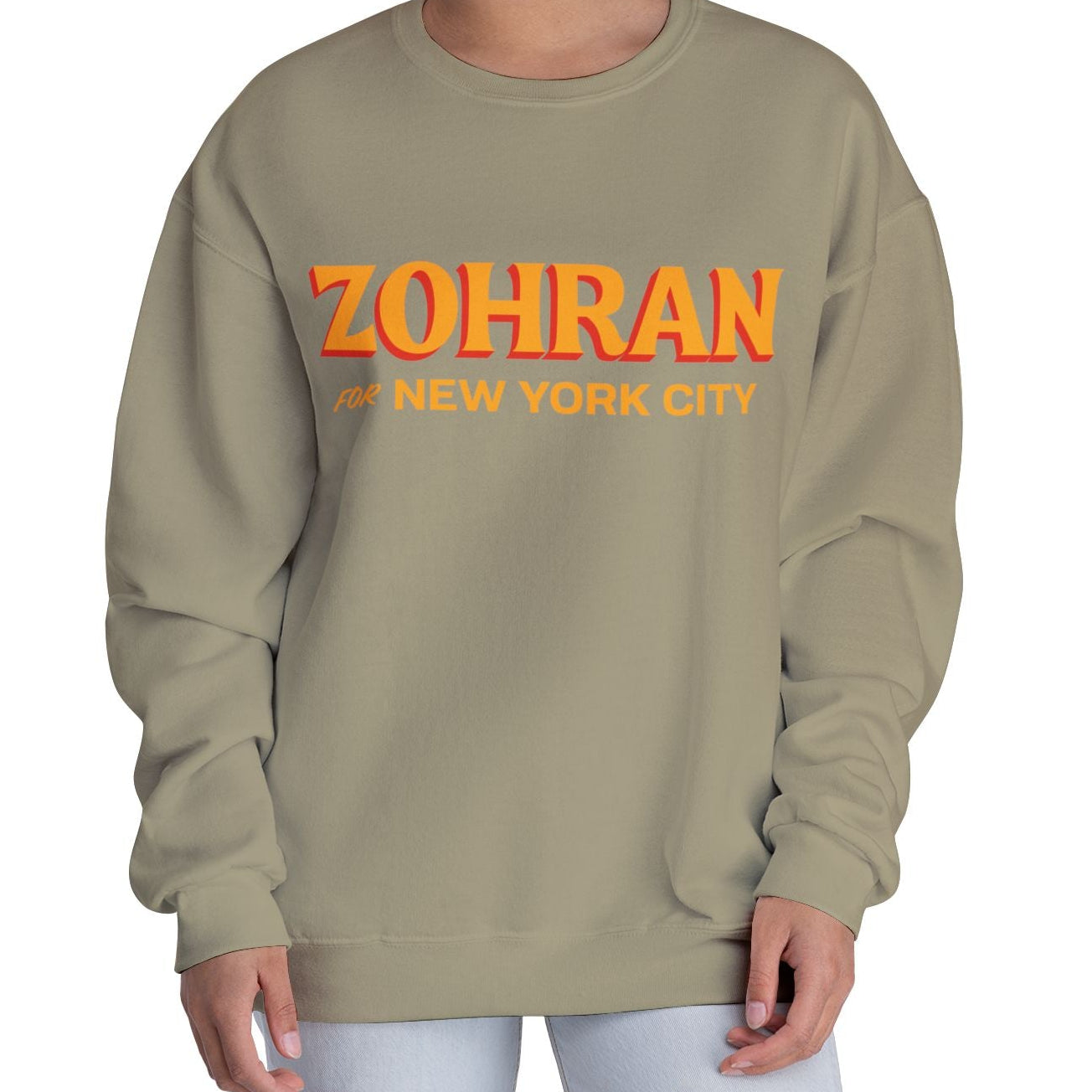 Zohran for New York City Crewneck Sweatshirt