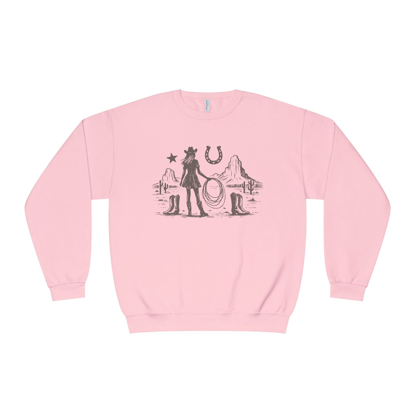 Vintage Cowgirl JERZEES 562MR Crewneck Sweatshirt