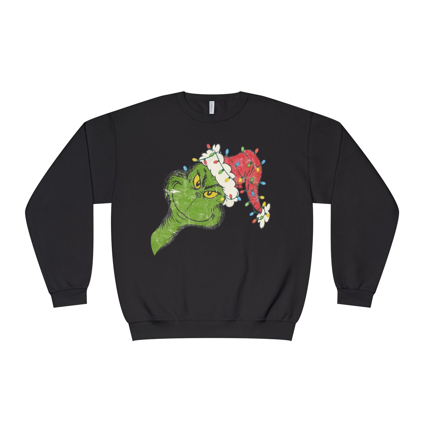black grinch christmas sweatshirt