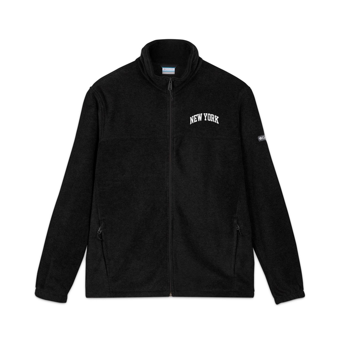 New York Embroidered Columbia Fleece Jacket