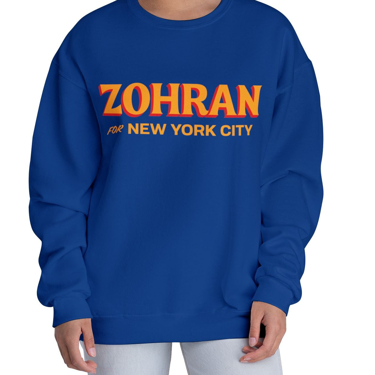 Zohran for New York City Crewneck Sweatshirt