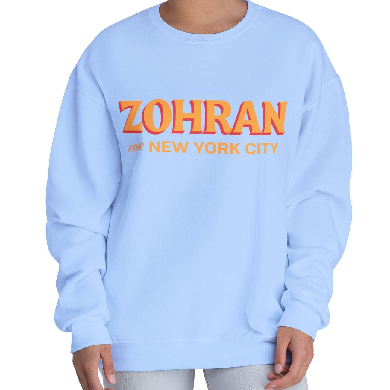Zohran for New York City Crewneck Sweatshirt