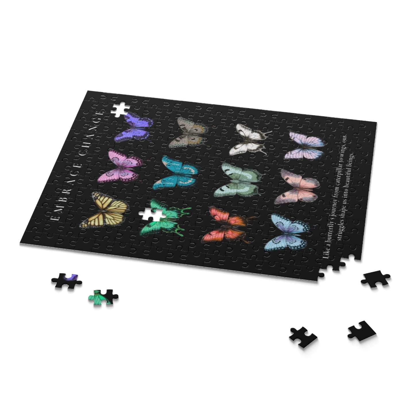 Embrace Change Butterfly Puzzle (120, 252, 500-Piece)