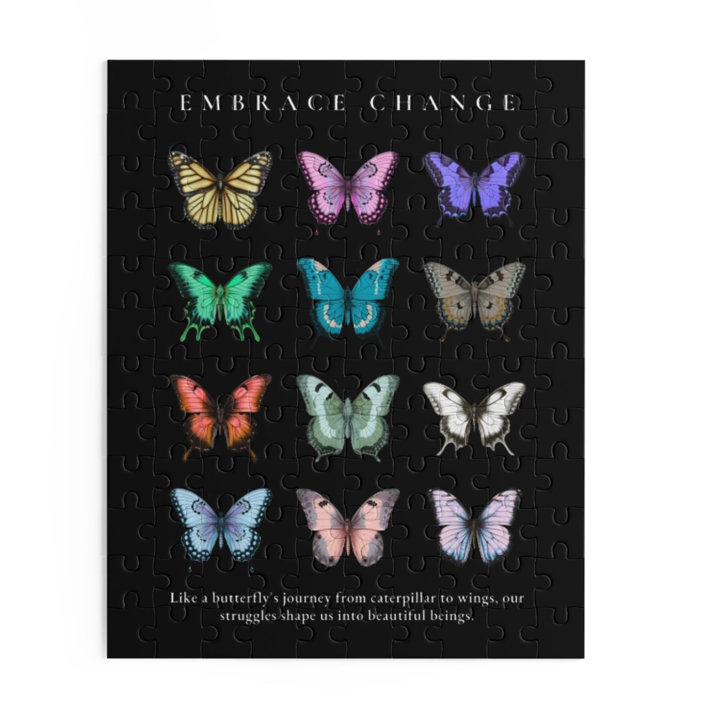 Embrace Change Butterfly Puzzle (120, 252, 500-Piece)
