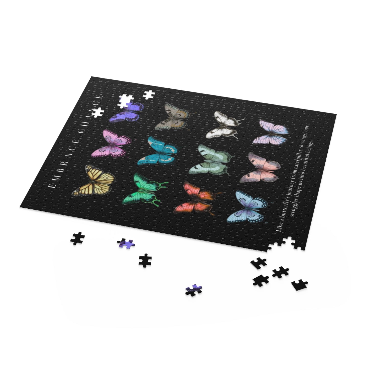 Embrace Change Butterfly Puzzle (120, 252, 500-Piece)