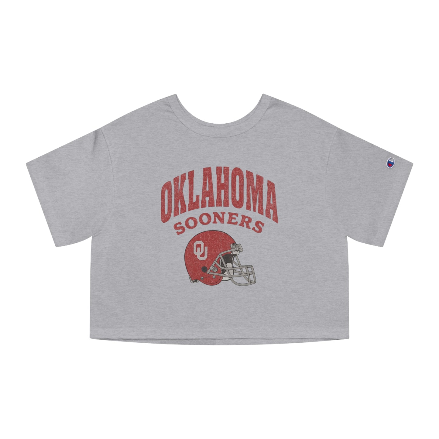 Oklahoma Sooners Champion T453W Women's Crop Top