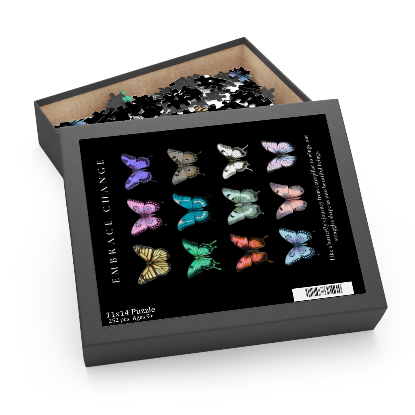 Embrace Change Butterfly Puzzle (120, 252, 500-Piece)