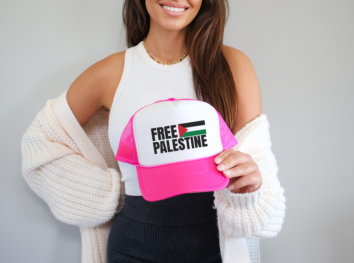 Free Palestine Trucker Cap