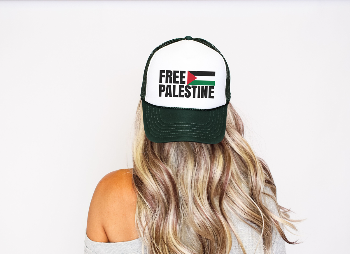 Free Palestine Trucker Cap