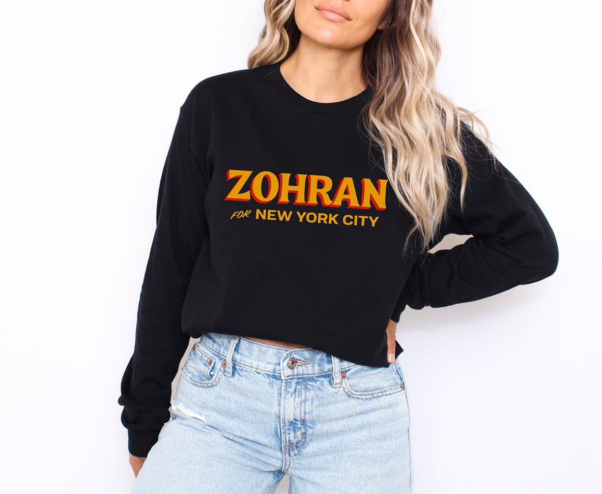 Zohran Mamdani For New York City Long Sleeve Tee