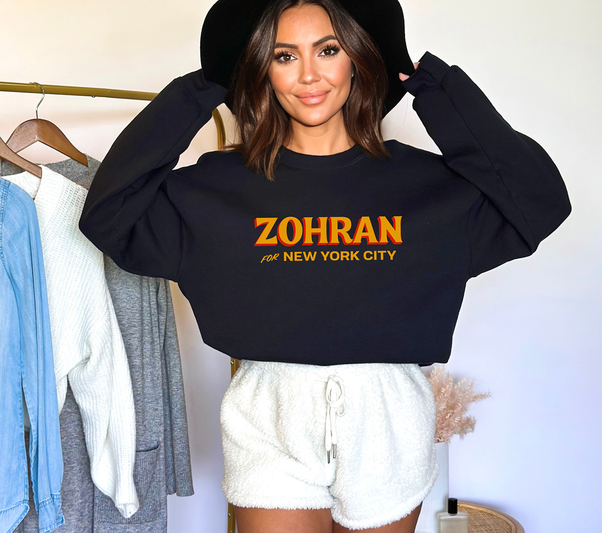 Zohran for New York City Crewneck Sweatshirt
