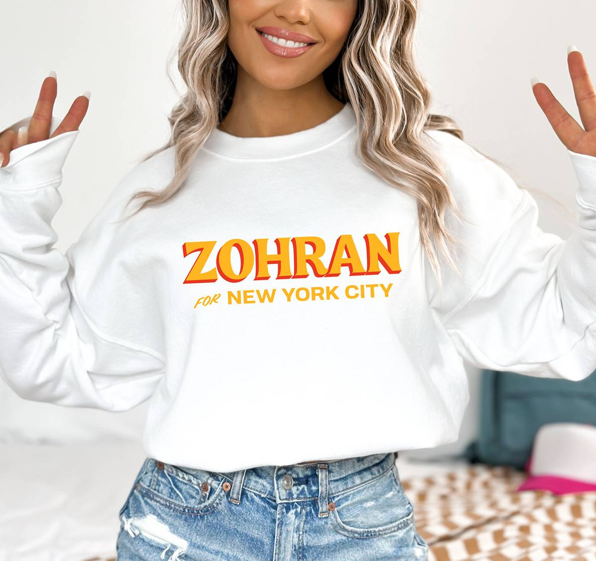 Zohran for New York City Crewneck Sweatshirt
