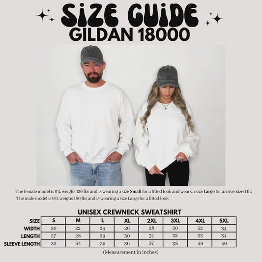 Celestial Gildan 18000 Astrology Crewneck Sweatshirt